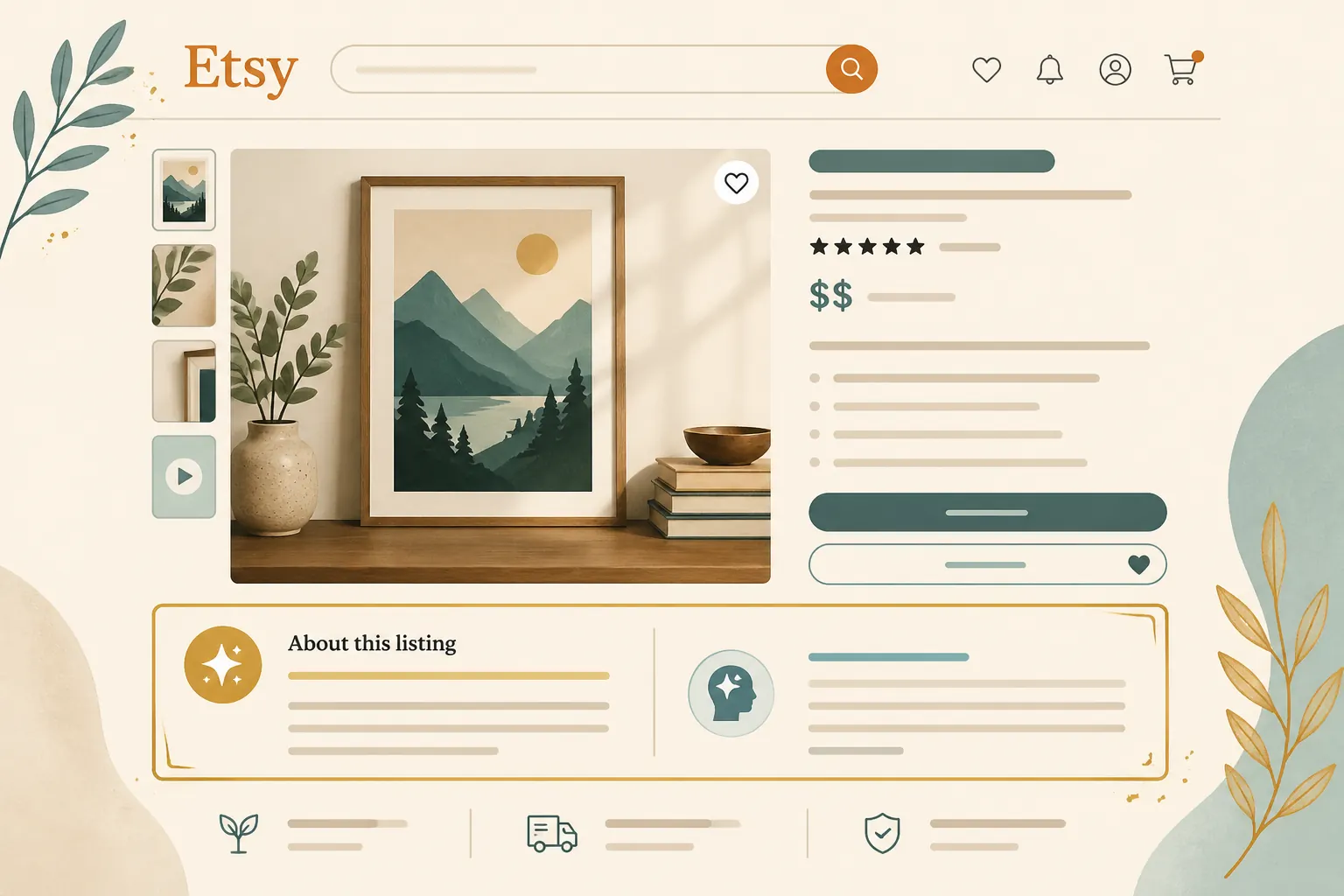 Using AI Art Responsibly on Etsy