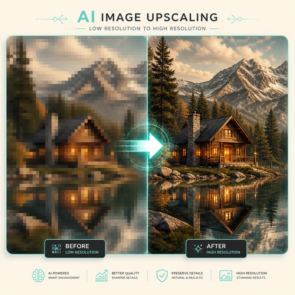AI Upscaling for Etsy Printables: Built into Every Workflow