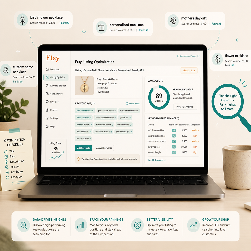 Etsy Listing SEO: A Complete Guide for Digital Product Sellers
