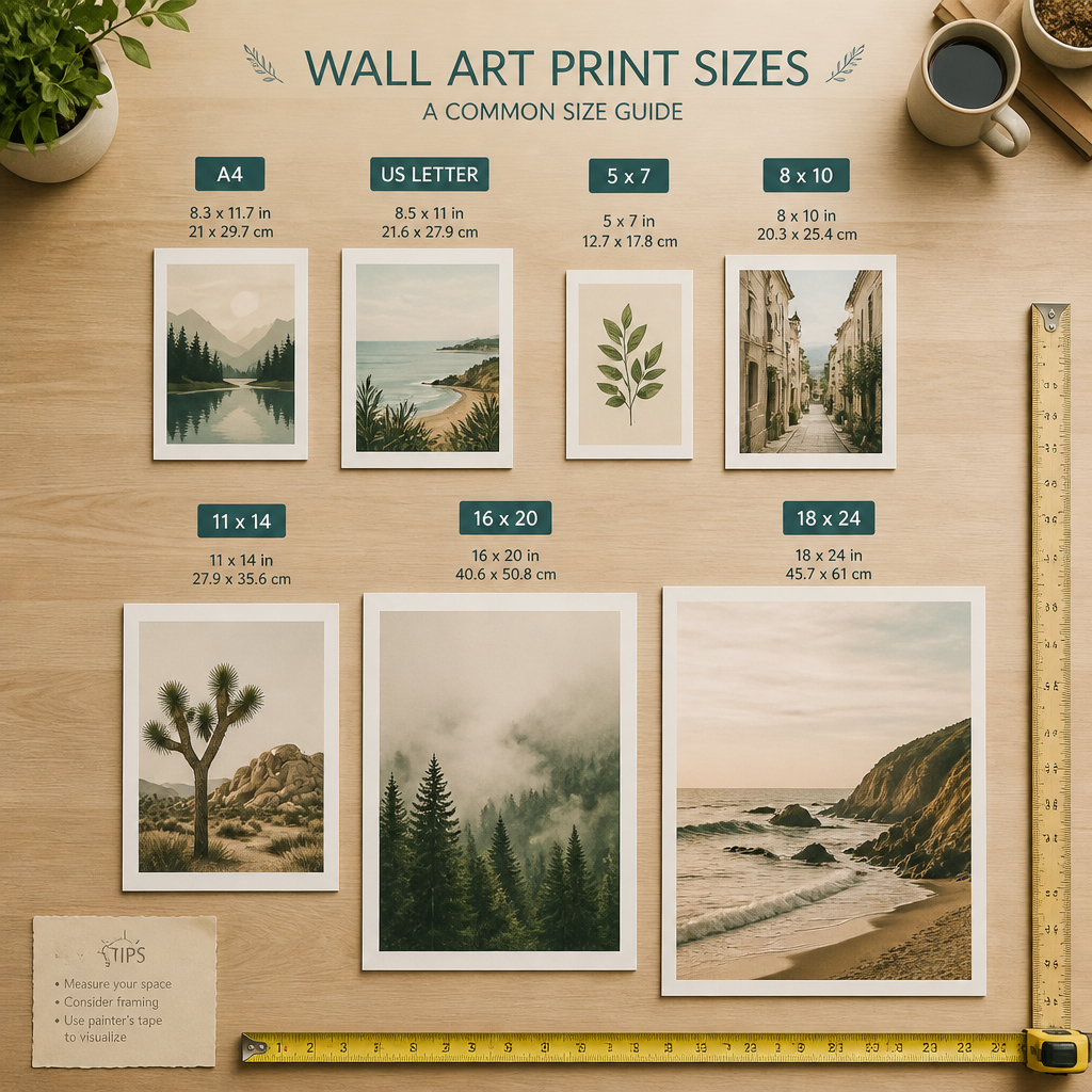 Etsy Printable Size Guide: Every Ratio Buyers Expect