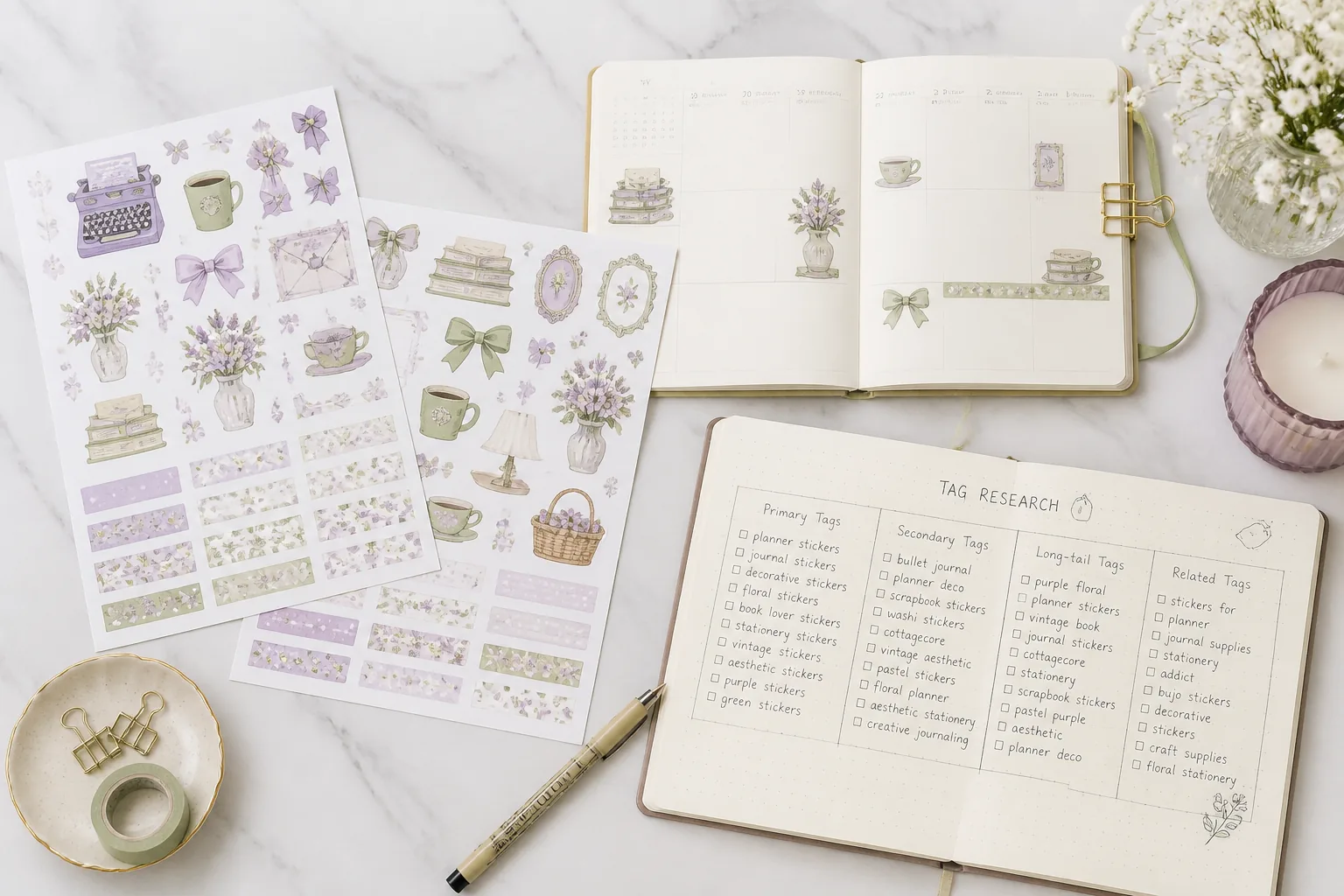Etsy SEO for Sticker Shops: Ranking Printable and Digital Sticker Listings