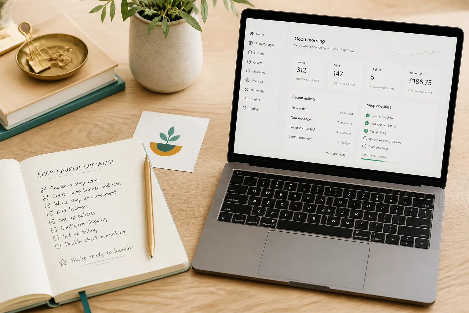 Etsy Shop Setup Checklist 2026: Everything Before Your First Listing