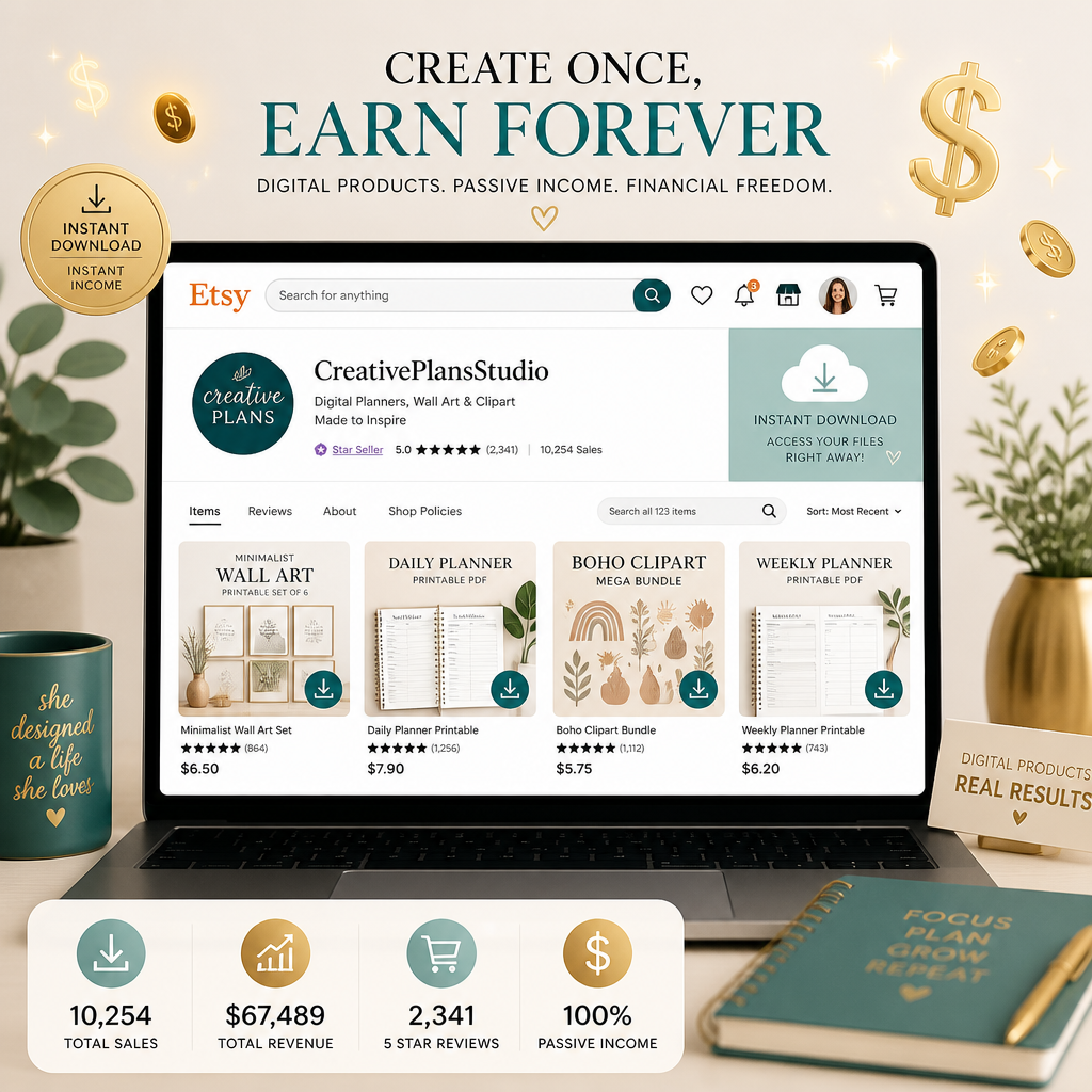 How to Sell Digital Downloads on Etsy: Beginner's Guide
