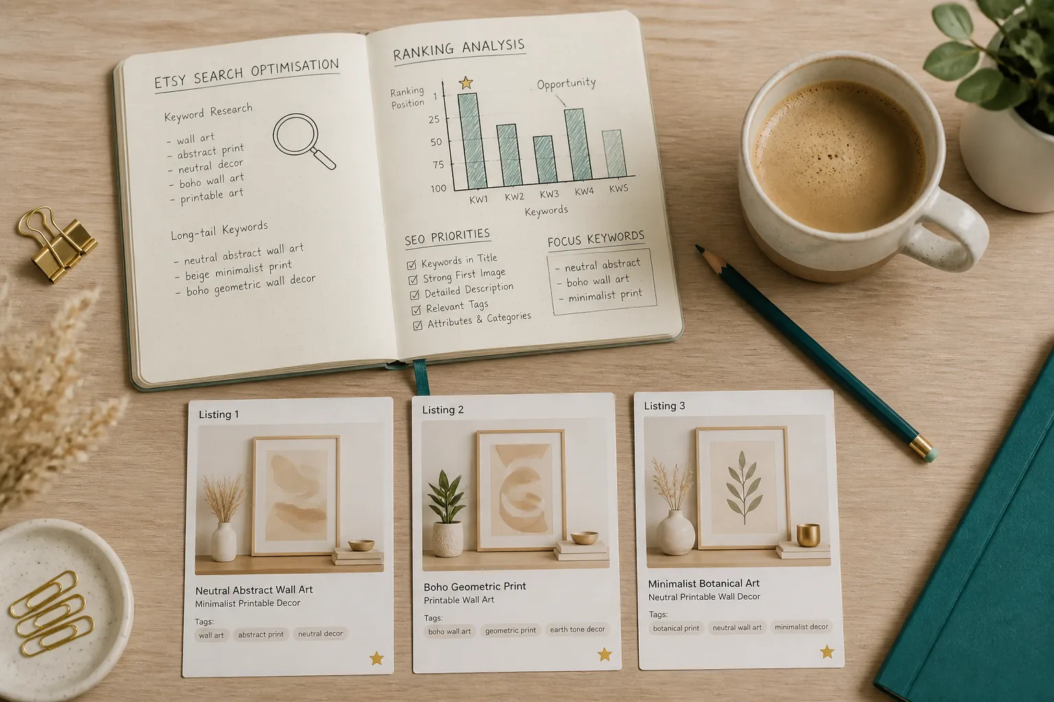 Why Your Etsy Listings Aren't Ranking (And How to Fix Each Cause)