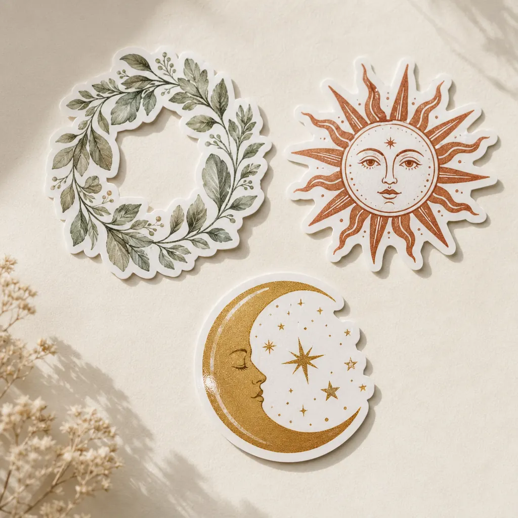 Die-cut stickers