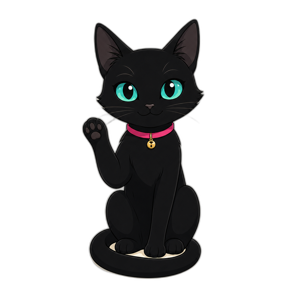 Eli the cat, welcoming you